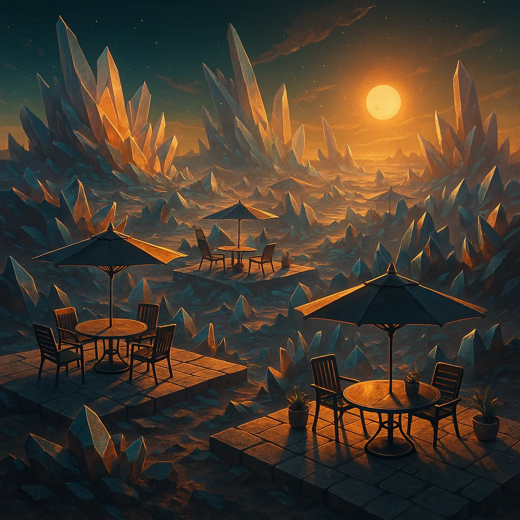Several Diverse Patios