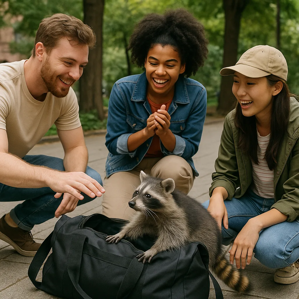 Depict a Scene Where People Are Engaging with One