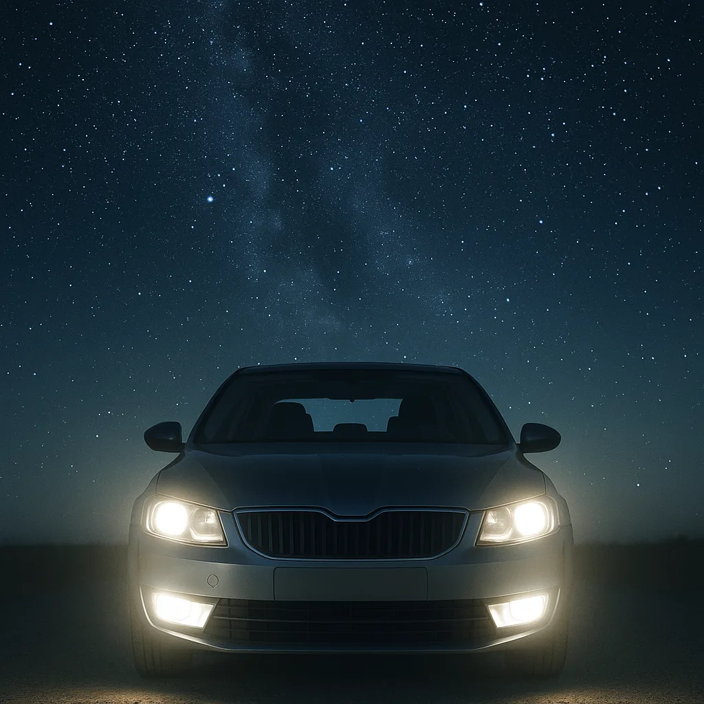 Under a Night Sky Filled with Stars