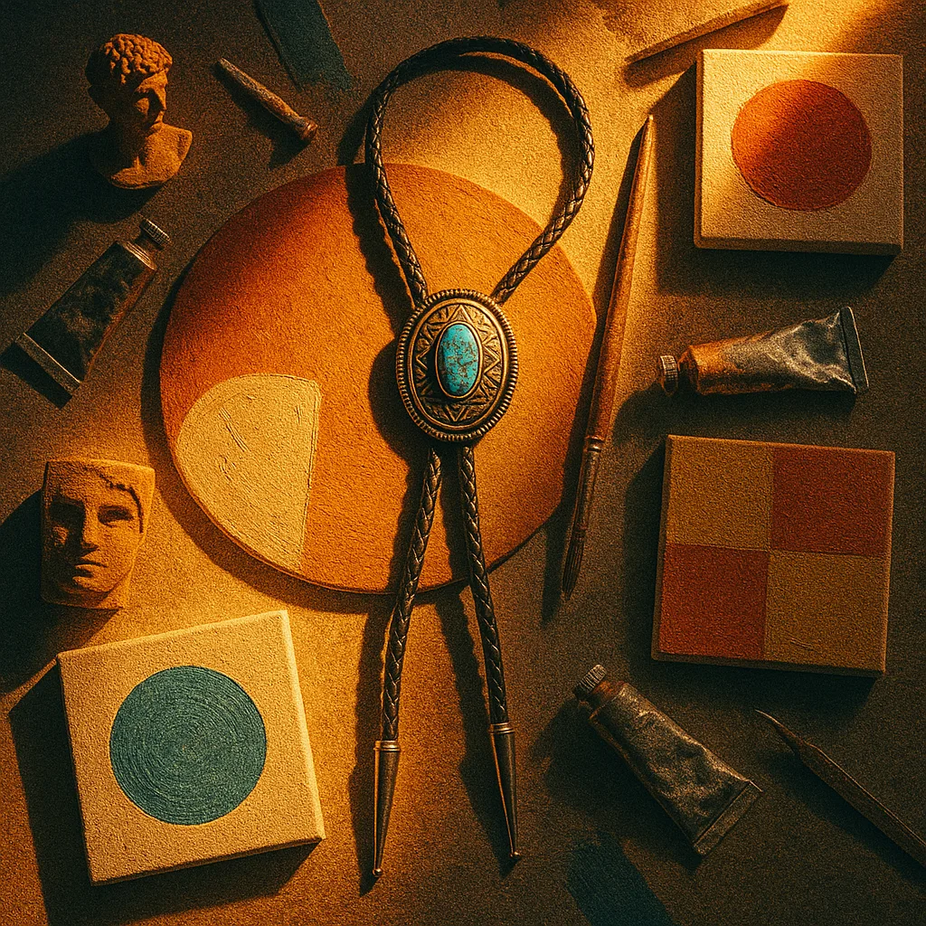 Amidst Scattered Canvases