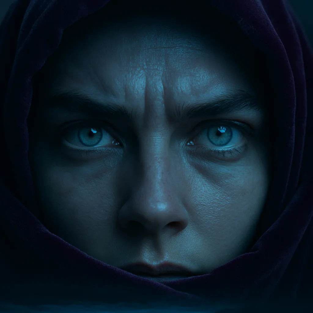 Stormy Grey-blue Eyes