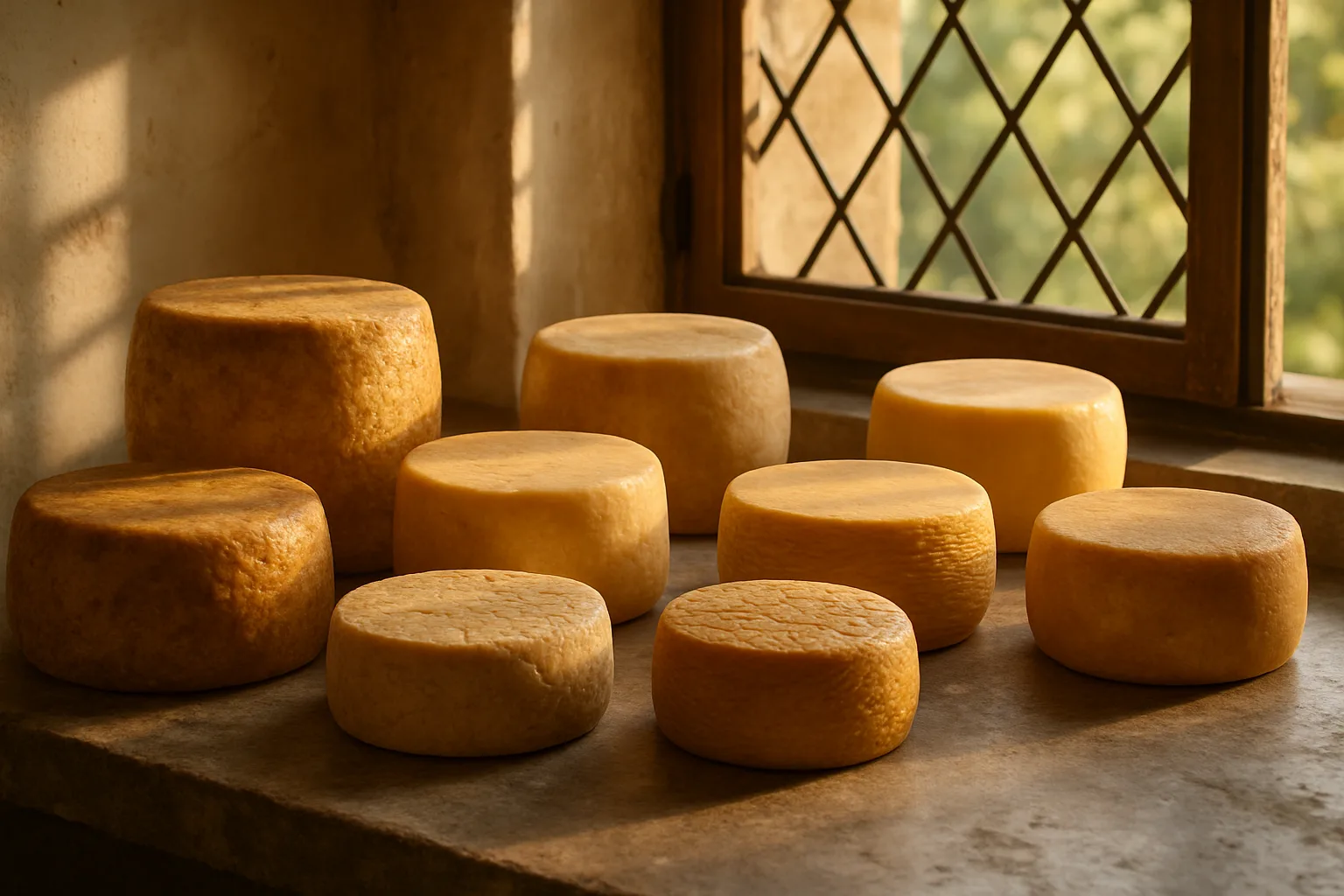 Curated Selection of Artisan Cheese Wheels