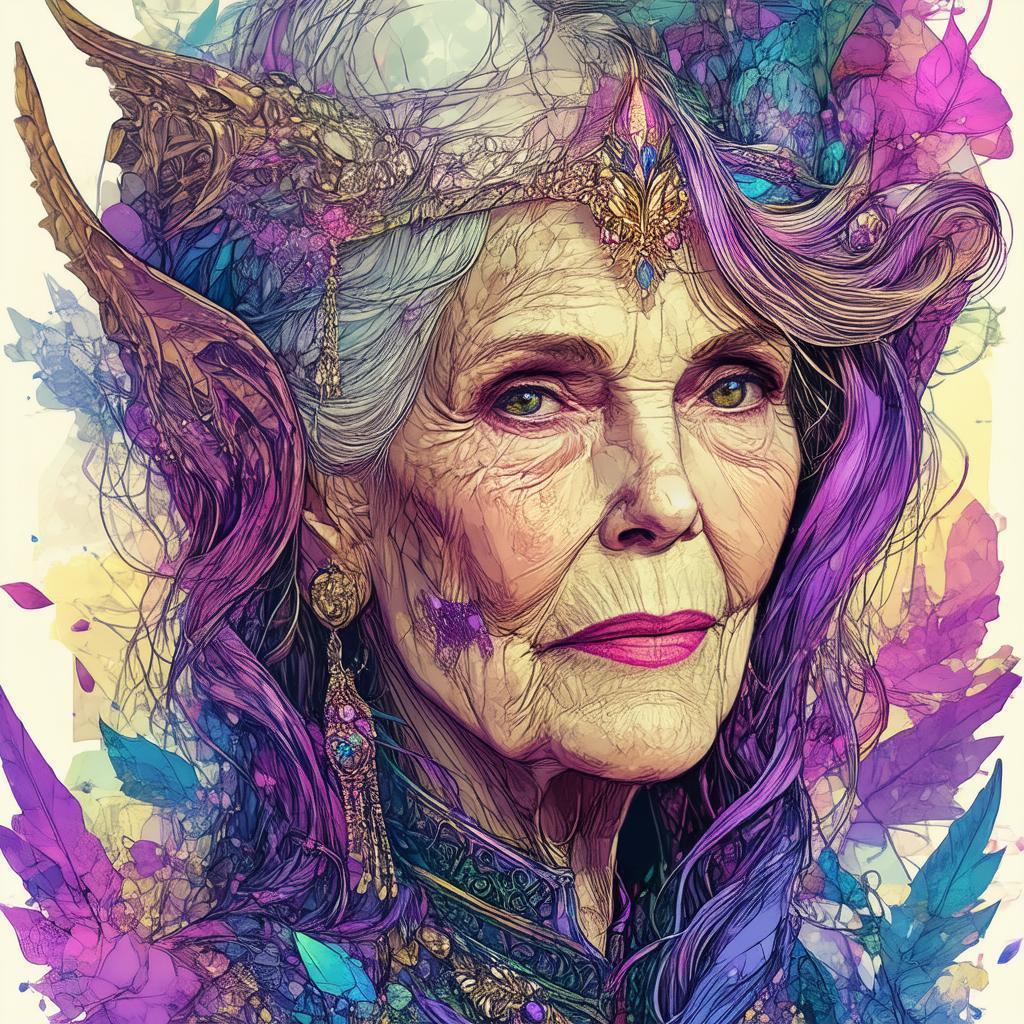 Scientific Fantasy Portrait of a Beloved Mom