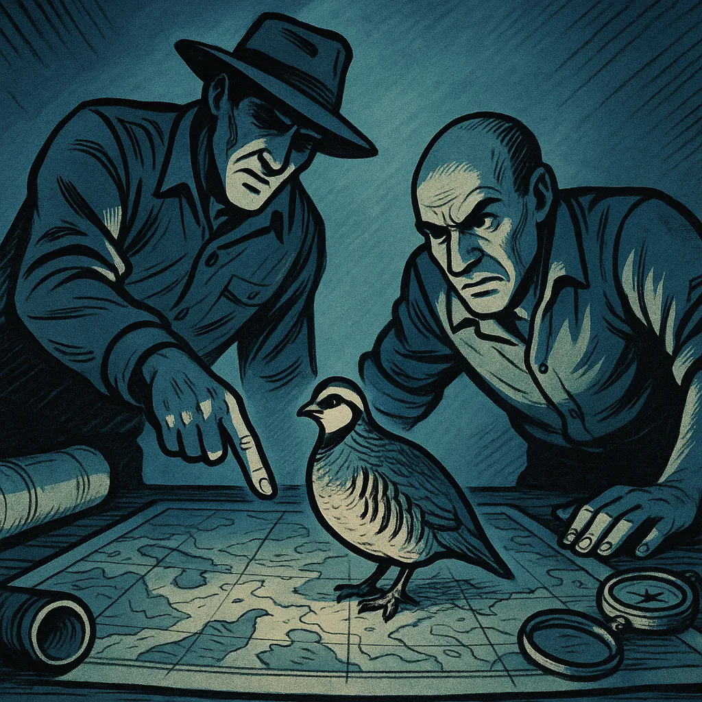 Slouched Leader Points to a Robust Partridge on Maps