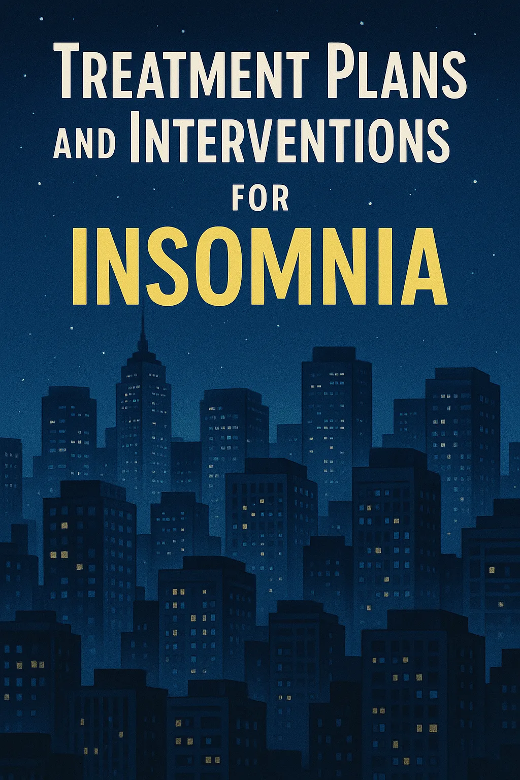 Book Cover with the Title "Treatment Plans