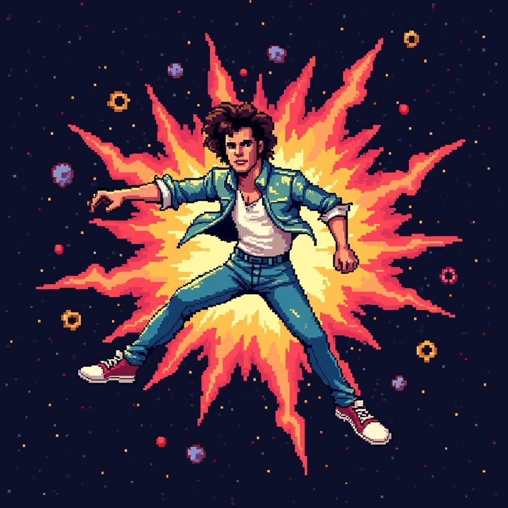 Ace Ventura Exploding in Pixel Space