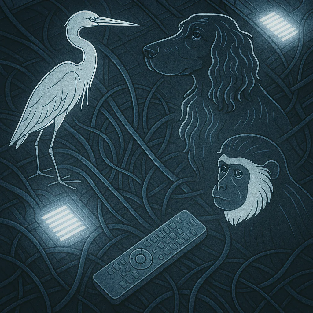 Schematic American Egret
