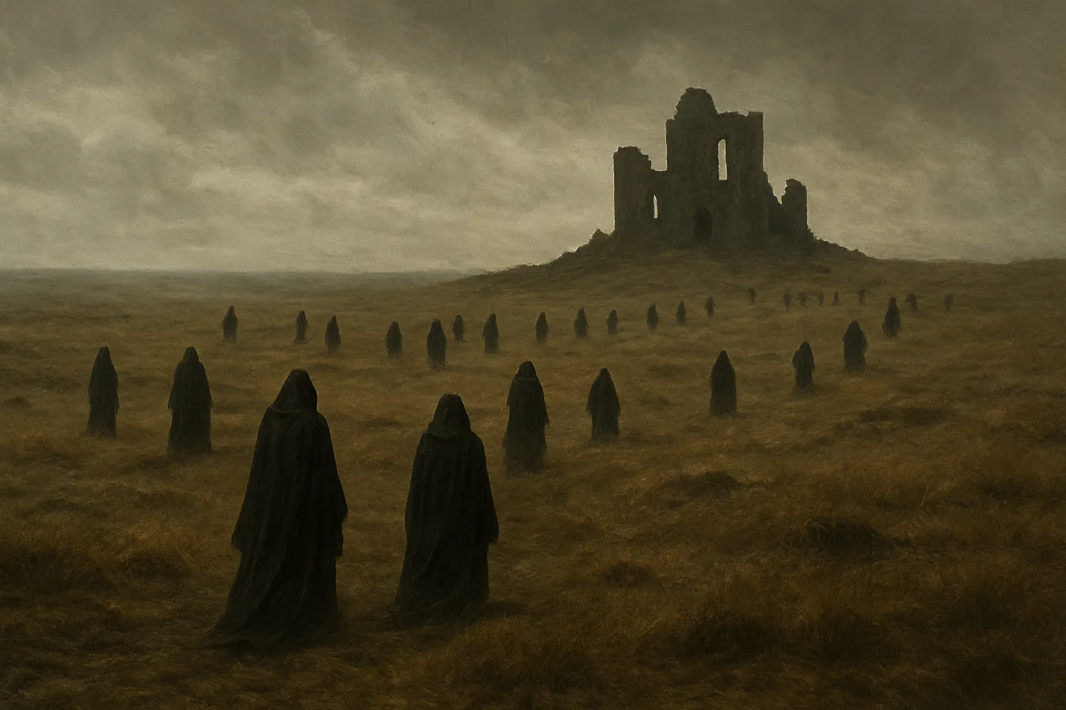 Sparse Procession of Many Distant