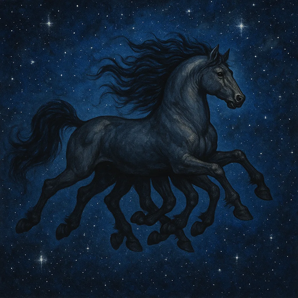 Odin's Legendary Horse Sleipnir