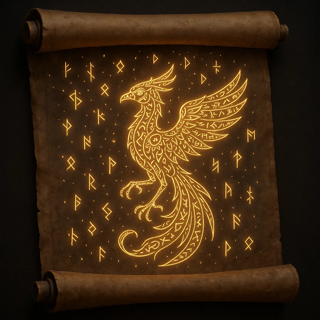 Timeworn Scroll Unrolls to Expose Radiant Symbols That Merge