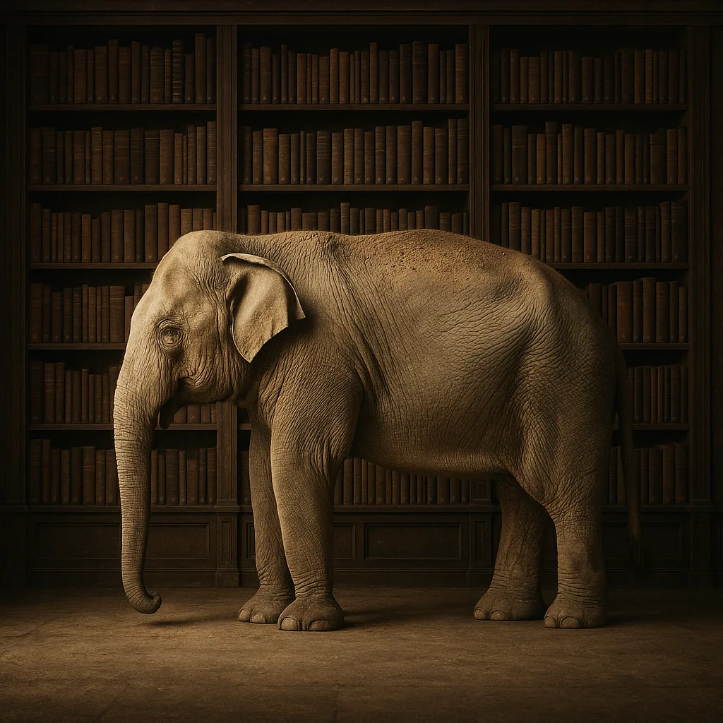 Single Indian Elephant