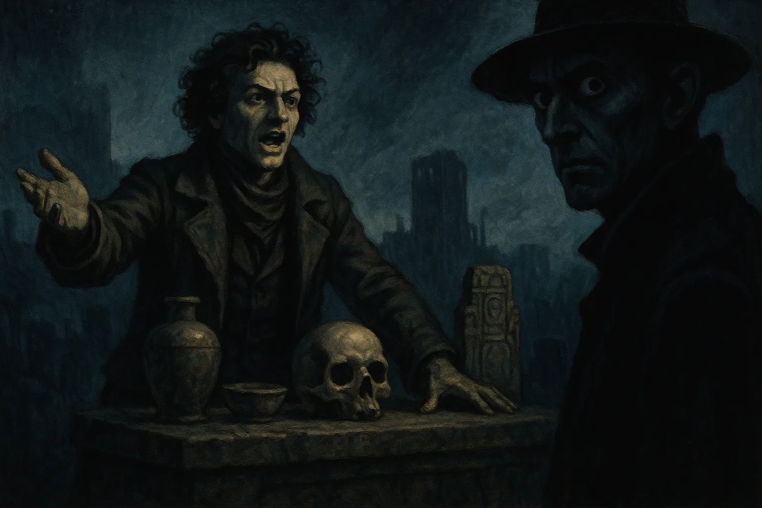 Curly-haired Revolutionary Leader