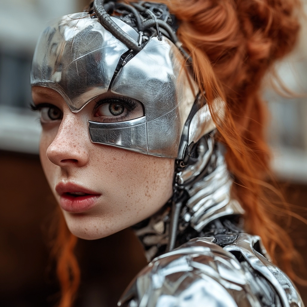 Hotchick cyborg photo of the day full frame