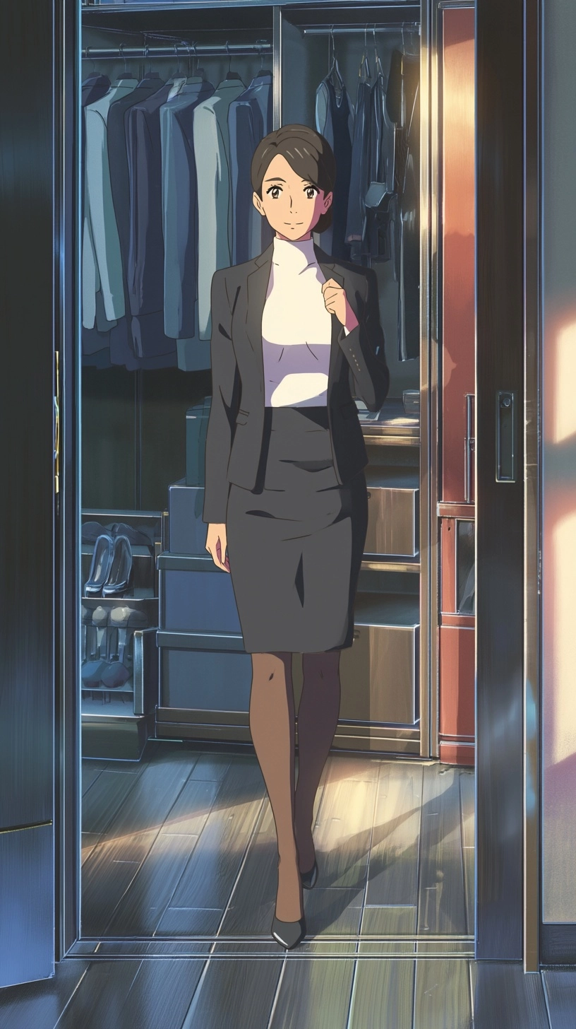 A cinematic anime film still, high-end anime style,elegant facial proportions