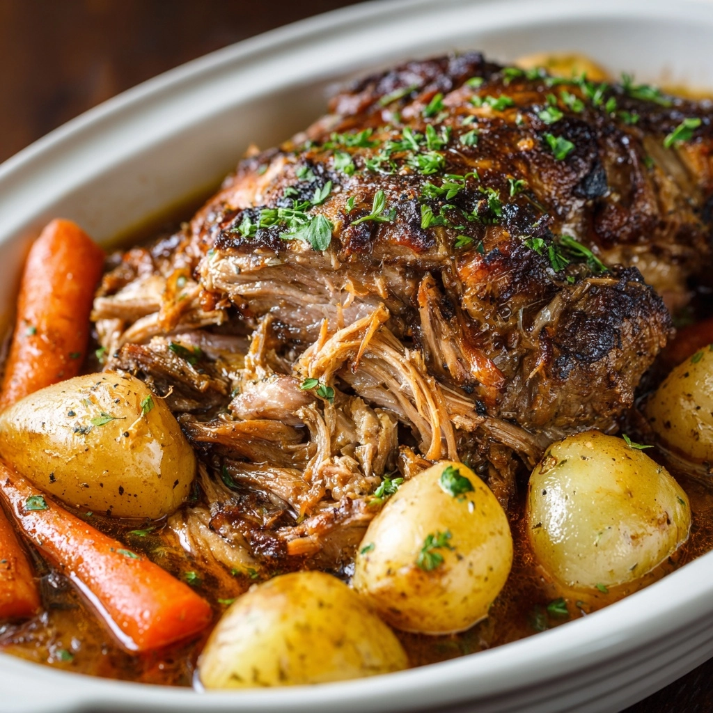 Slow Cooker Mississippi Pork Roast Focus on the details