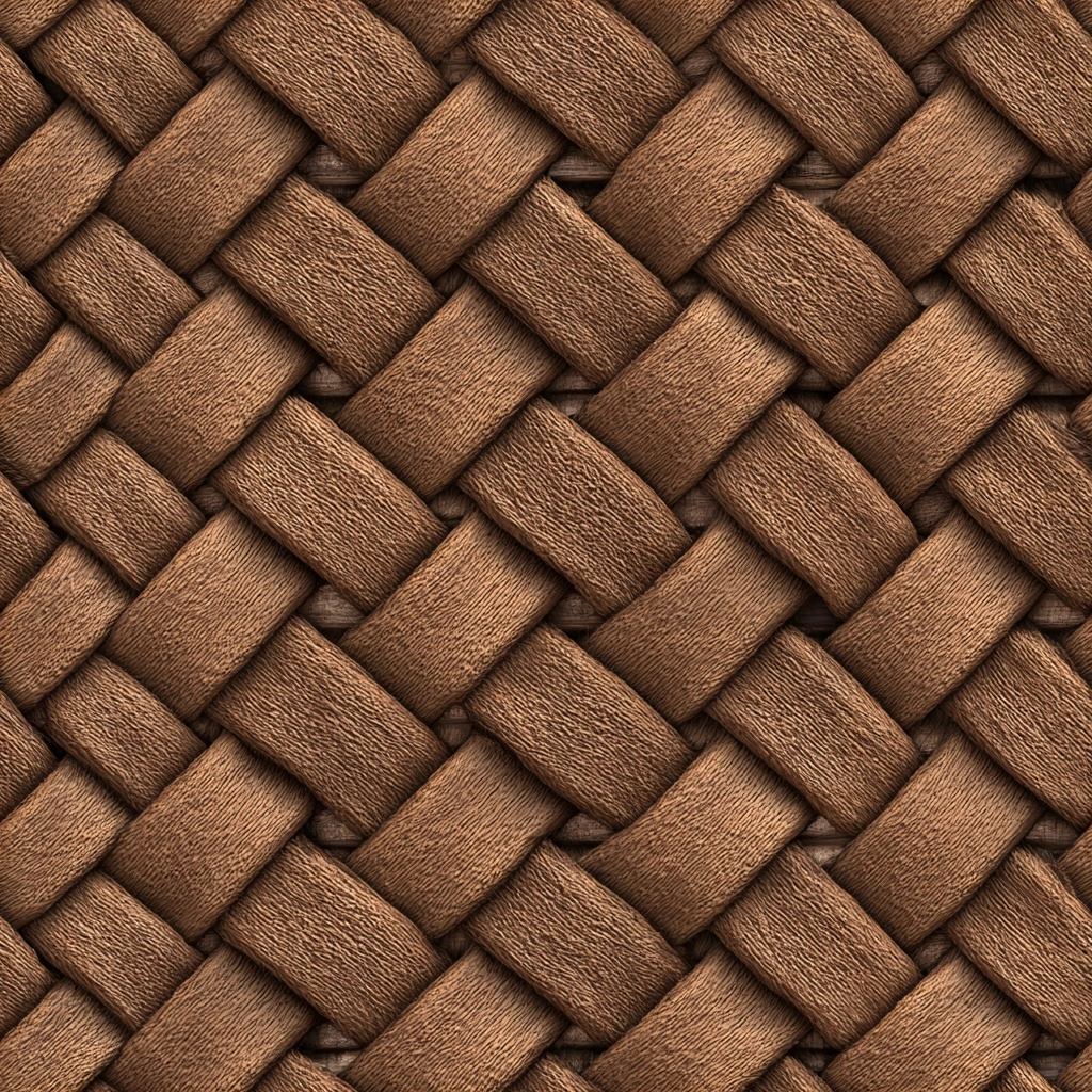 Seamless braided tresse leather texture, flat surface, tightly woven leather strips