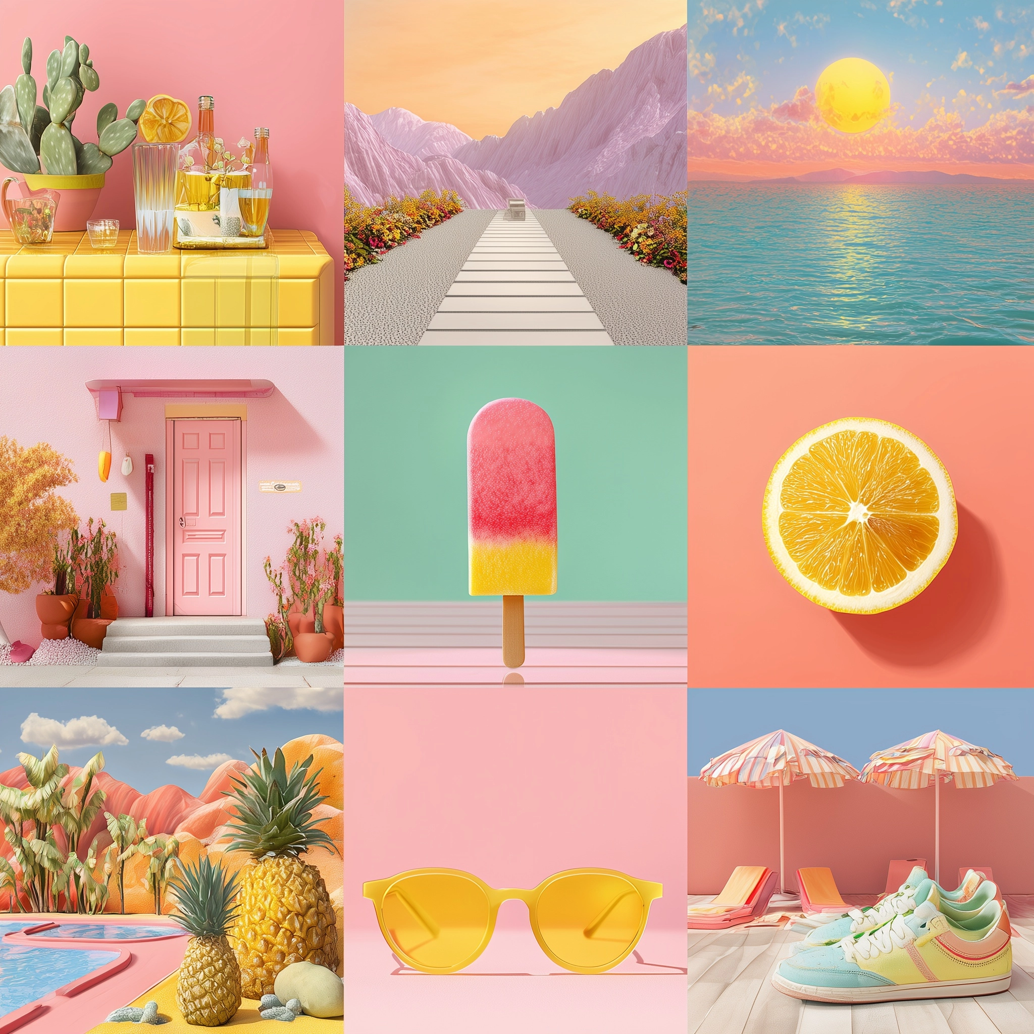 Summer aesthetics