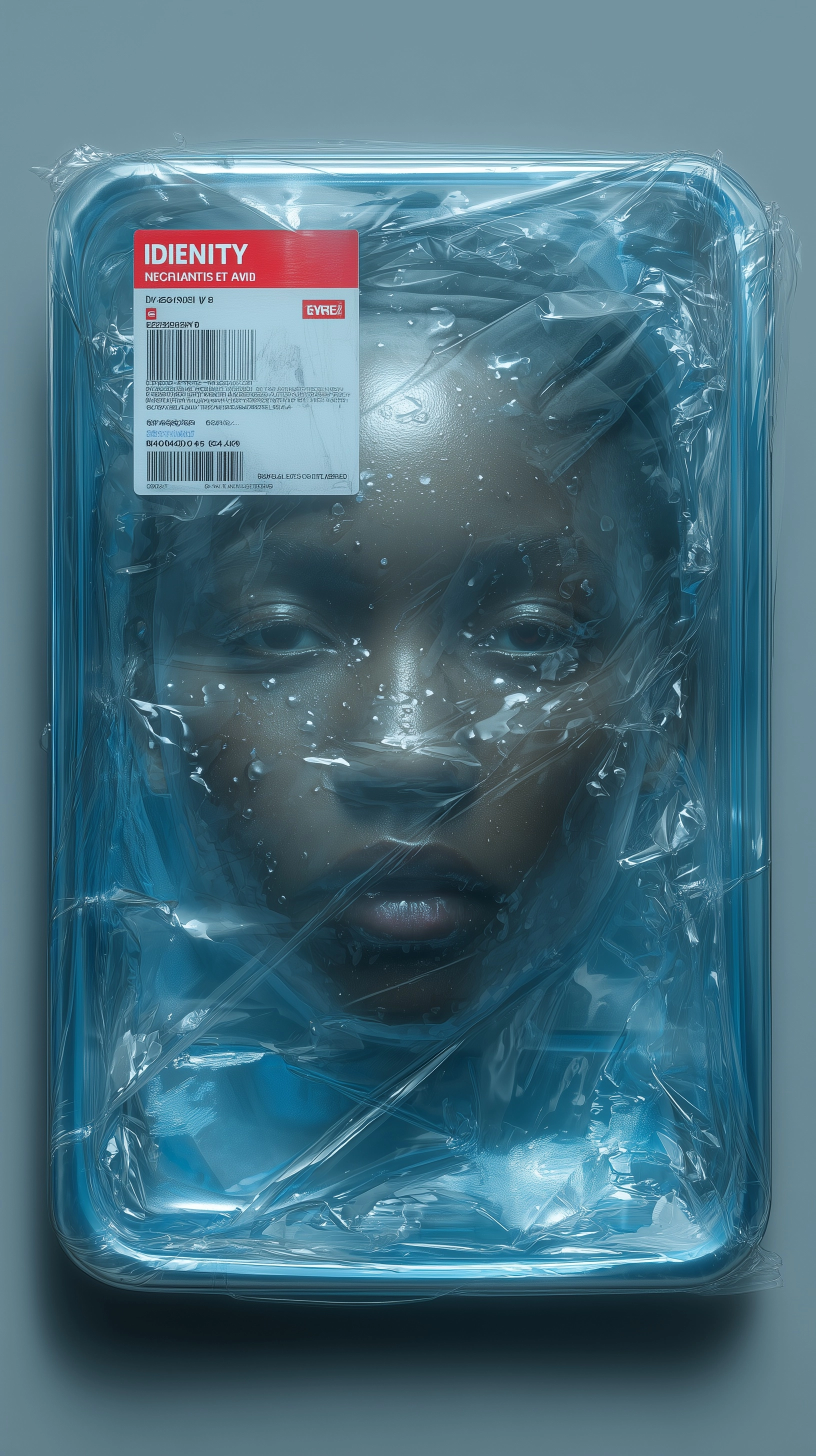 Conceptual hyperrealistic studio image in the style of modern surreal advertising and art photograph