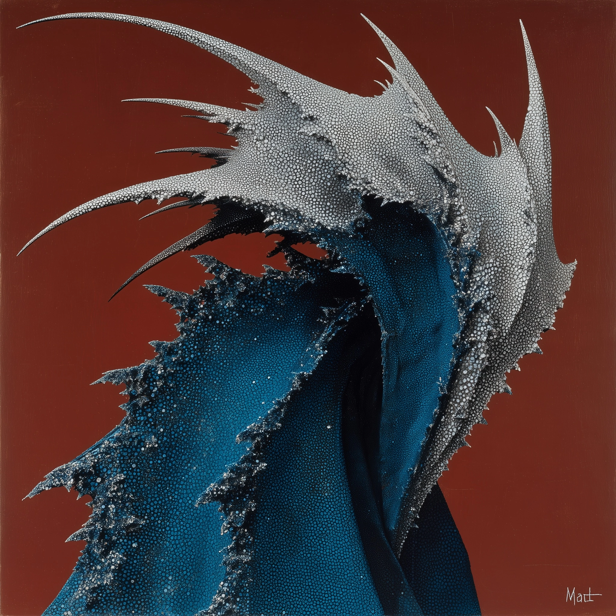 Fractal Maat, occultism, design by max ernst