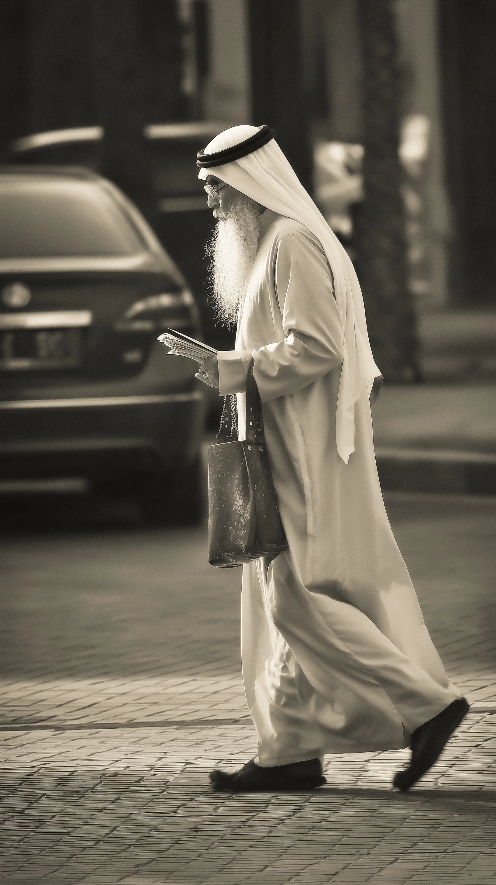 Old man in kuwait