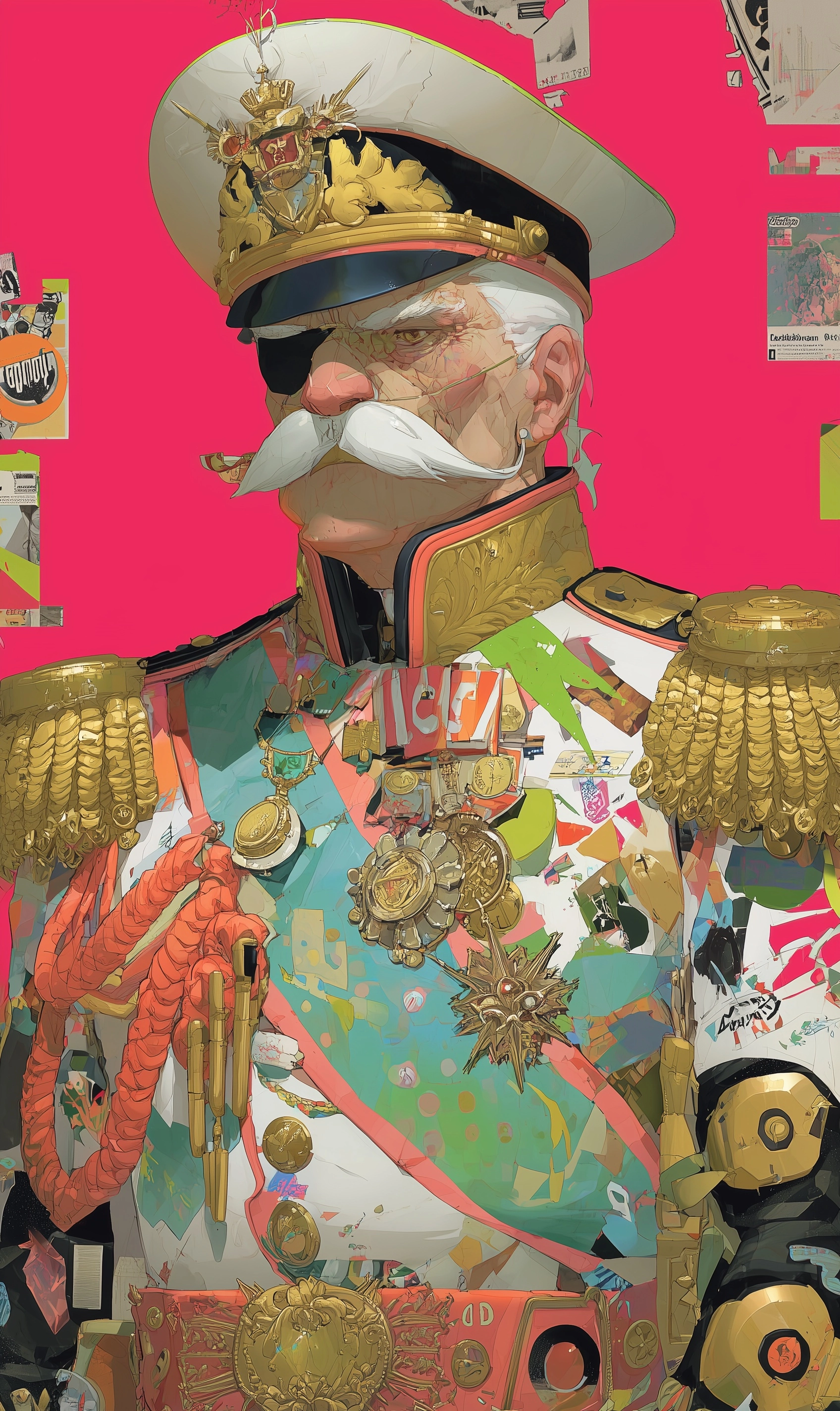 Kaiser franz joseph the first, wearing a uniform