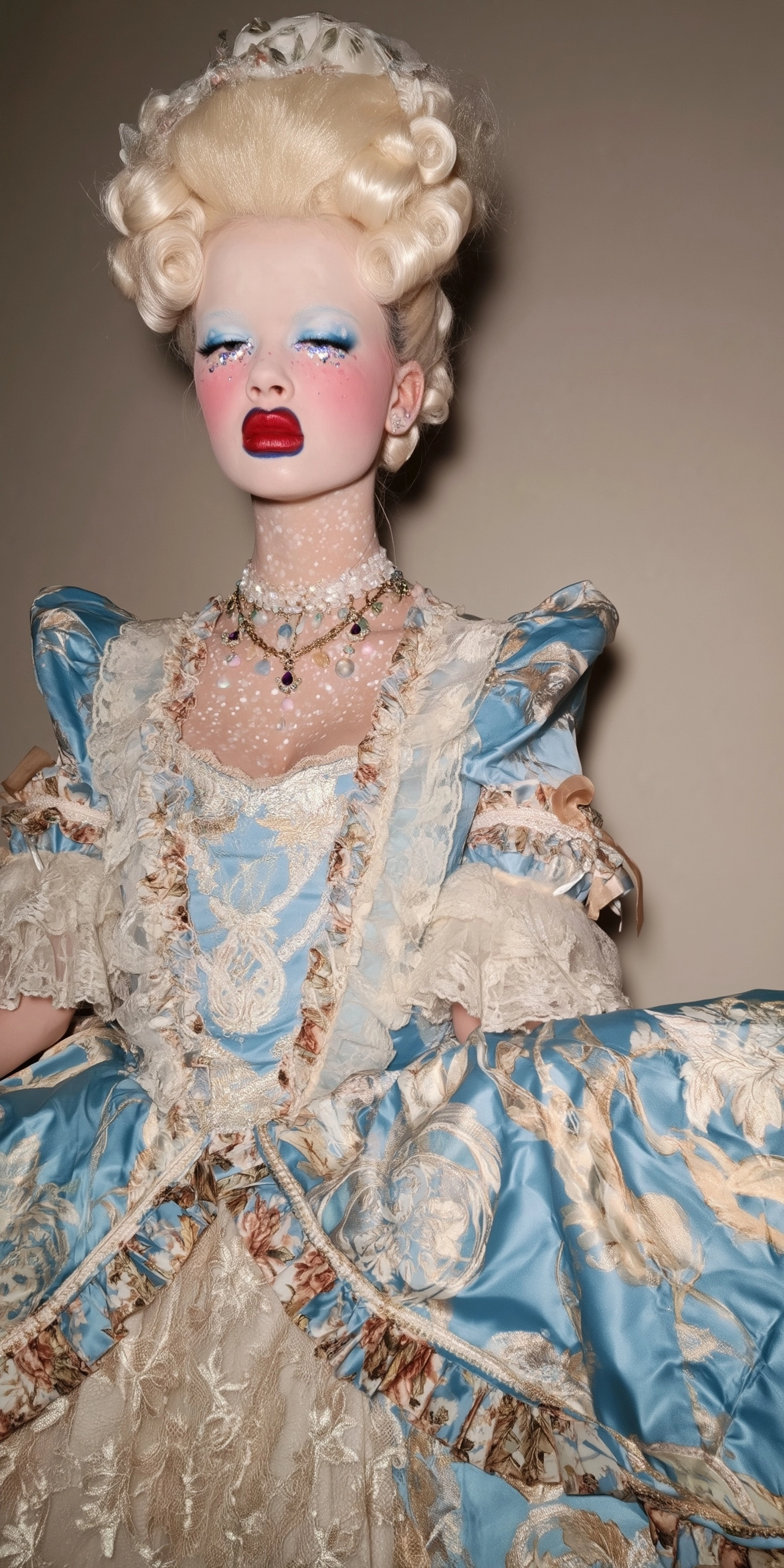 Fashion Rococo makeup