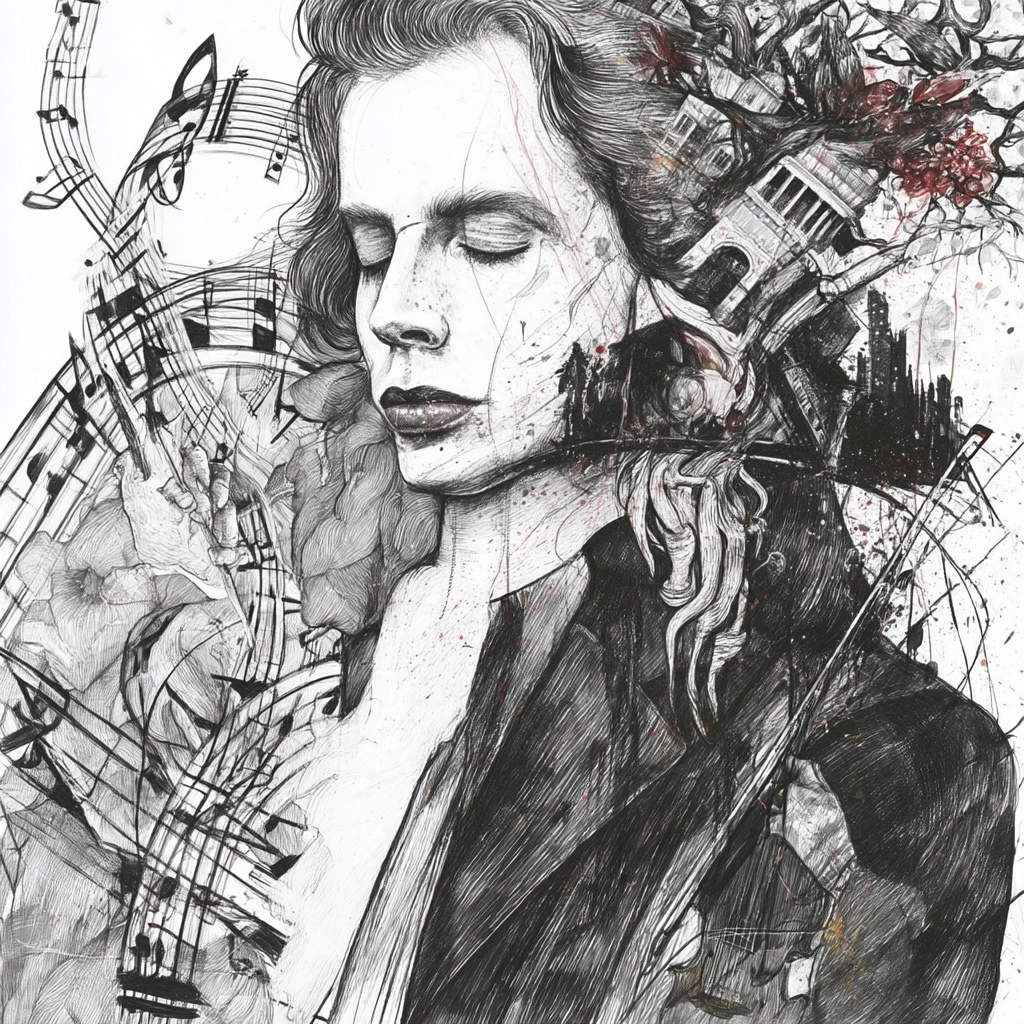 Mozart, madness and talent are source from the same root