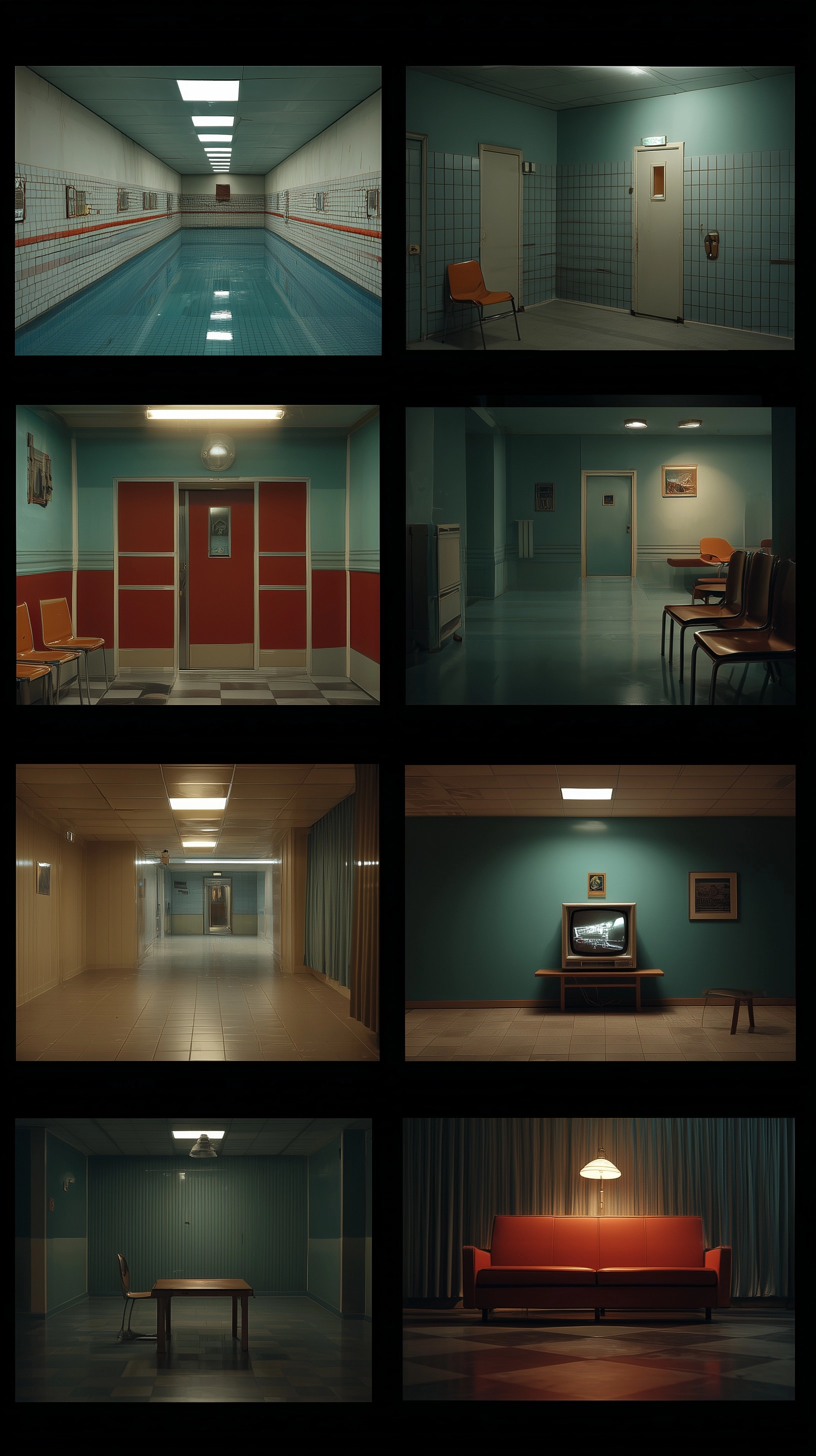 Create a sequence of individual images to be used as starter images foe ai video scenes that are lim