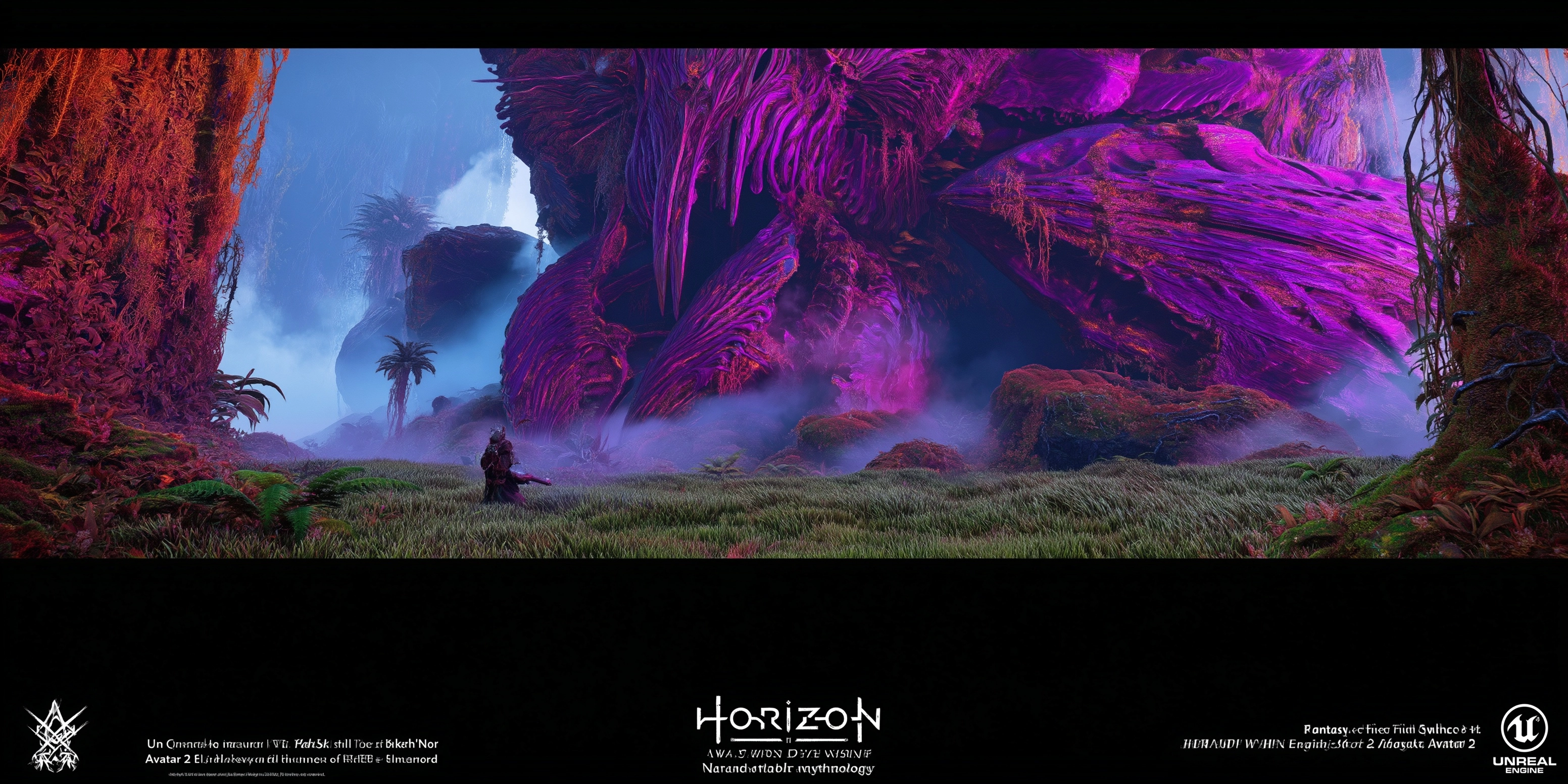 ON A FILM EMULSION Filmic cinematic film still grab A IMAX quality game movie concept art of fantasy