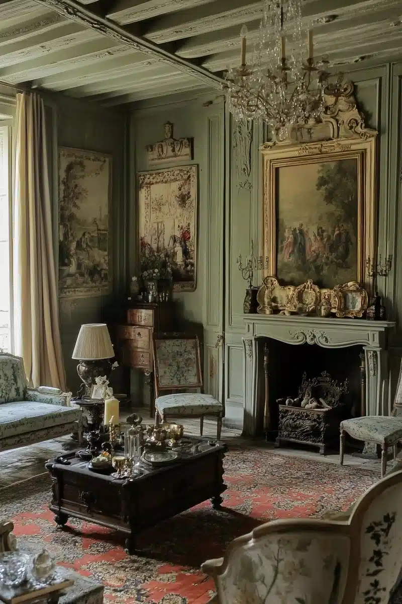 Provincial Interiors In Pastels