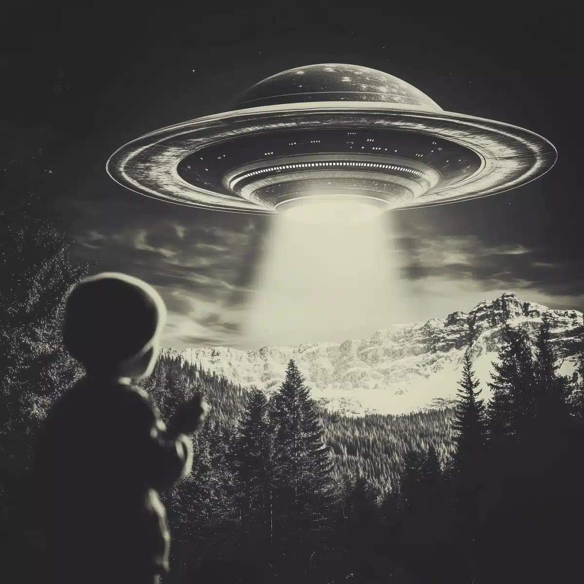 Alien Figures In Photography