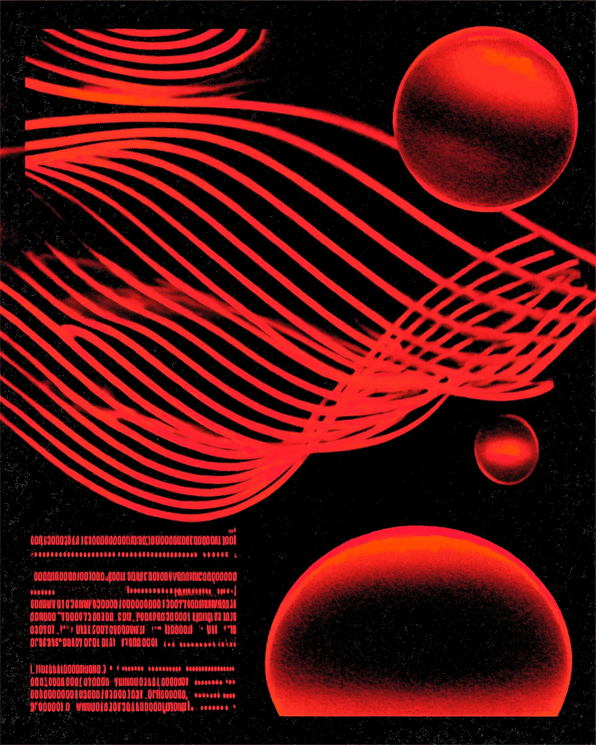 Imagery for a flyer using these references as inspiration