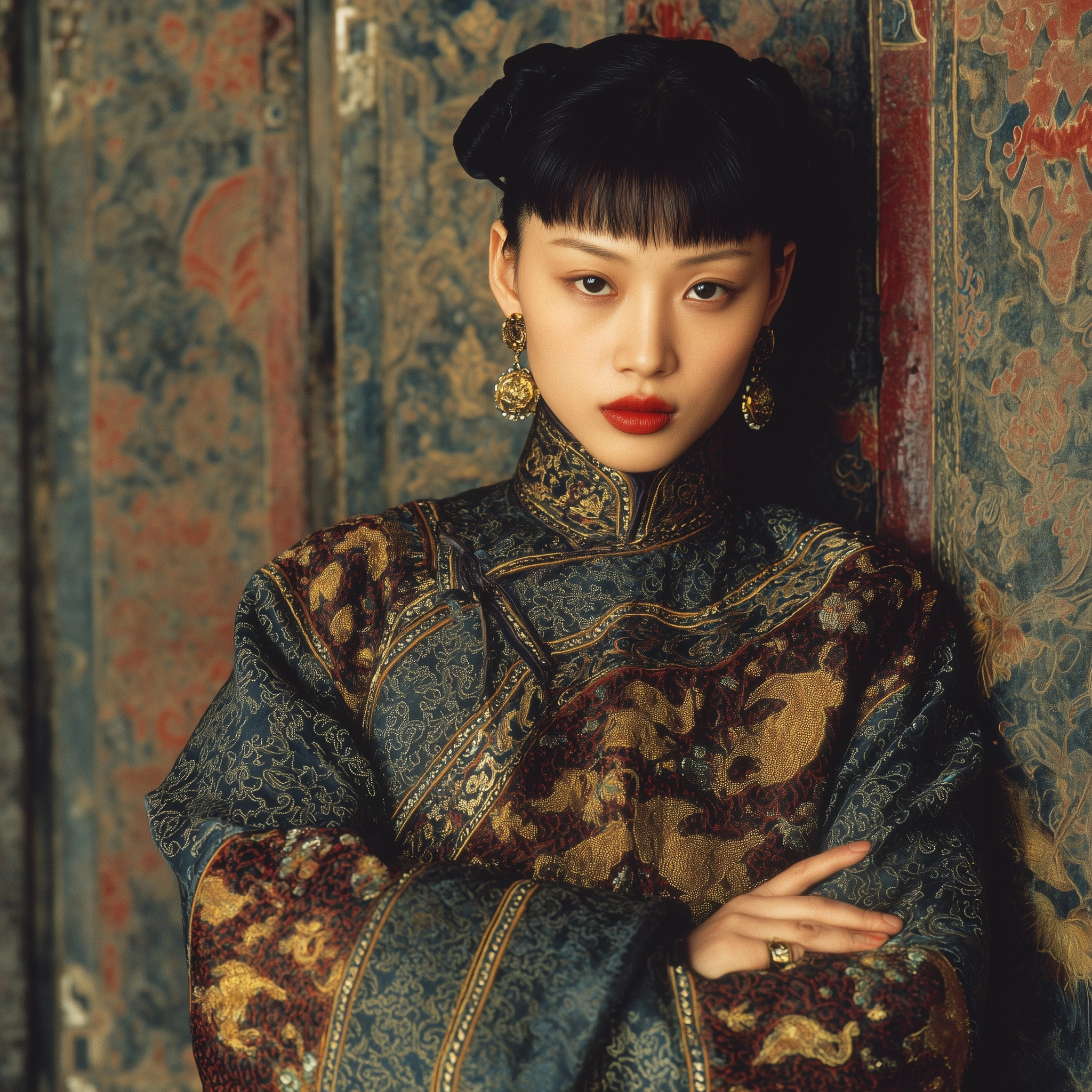 The medium format film photography work captured with a Hasselblad 503 camera