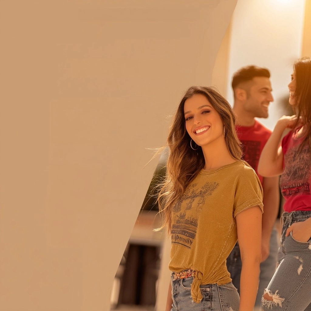 Premium fashion hero banner, diverse South Asian (Indian/Punjabi)