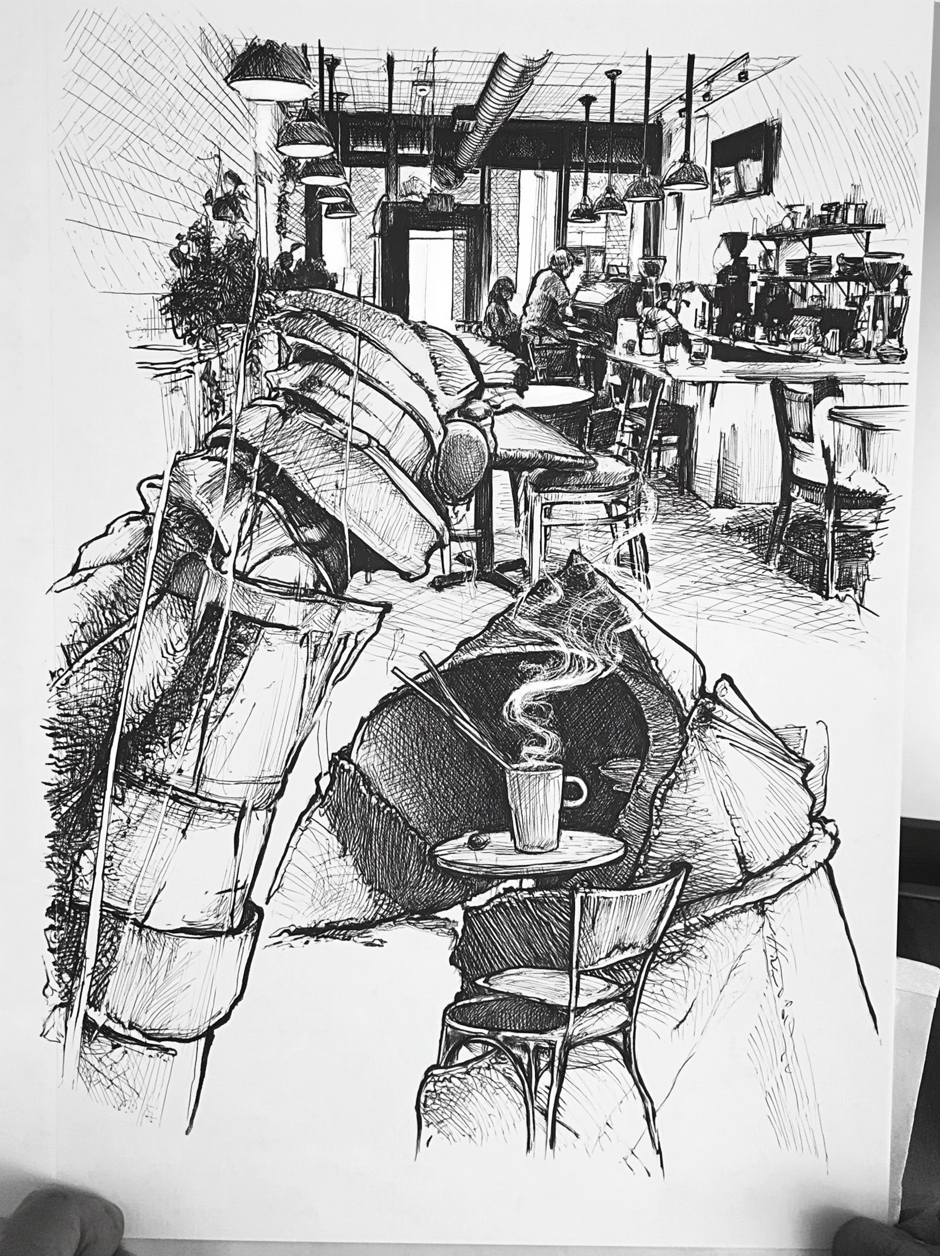 Metamorphosis. brewtown coffee shop