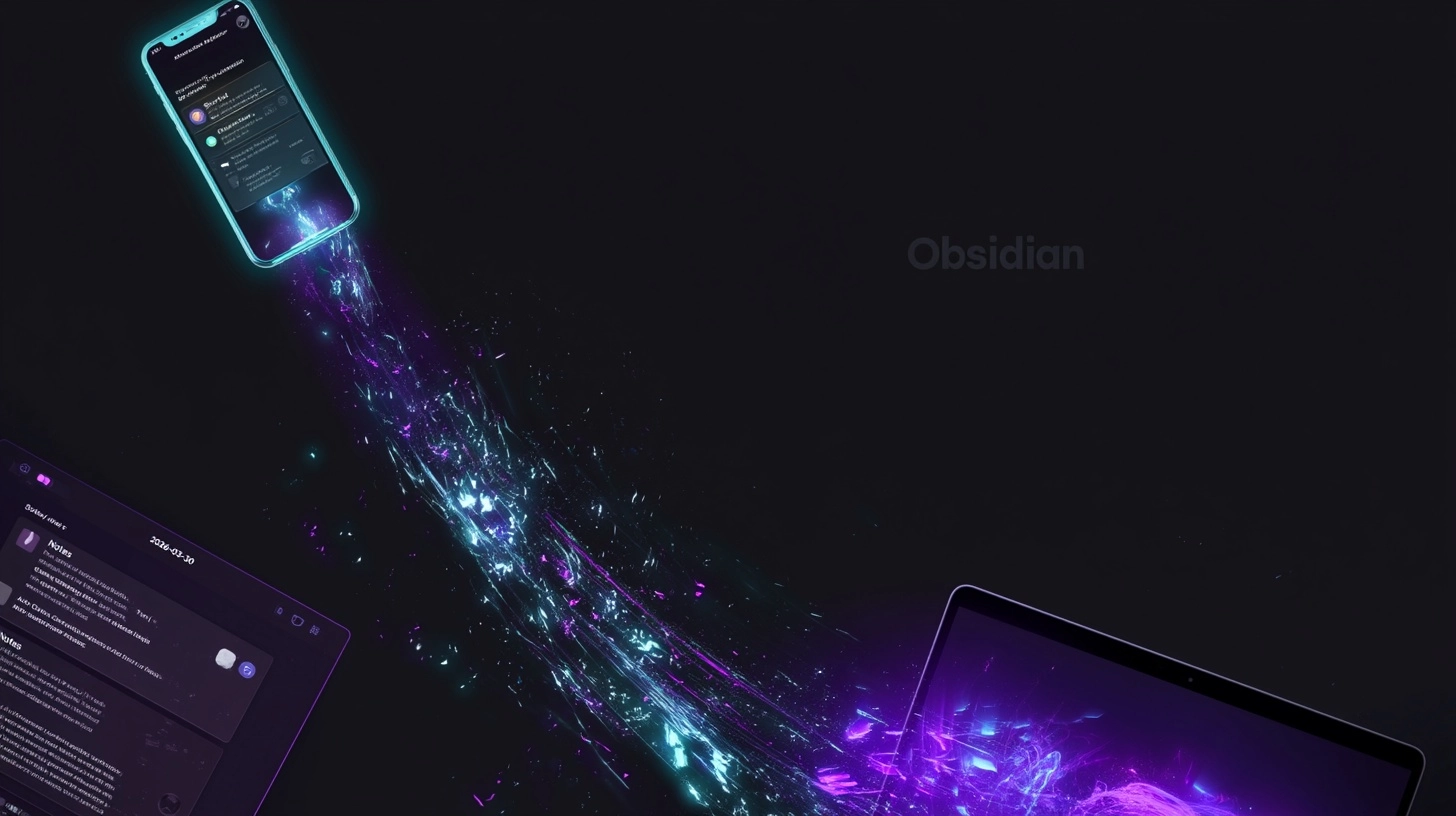 High-density futuristic tech advertisement style, dark theme background