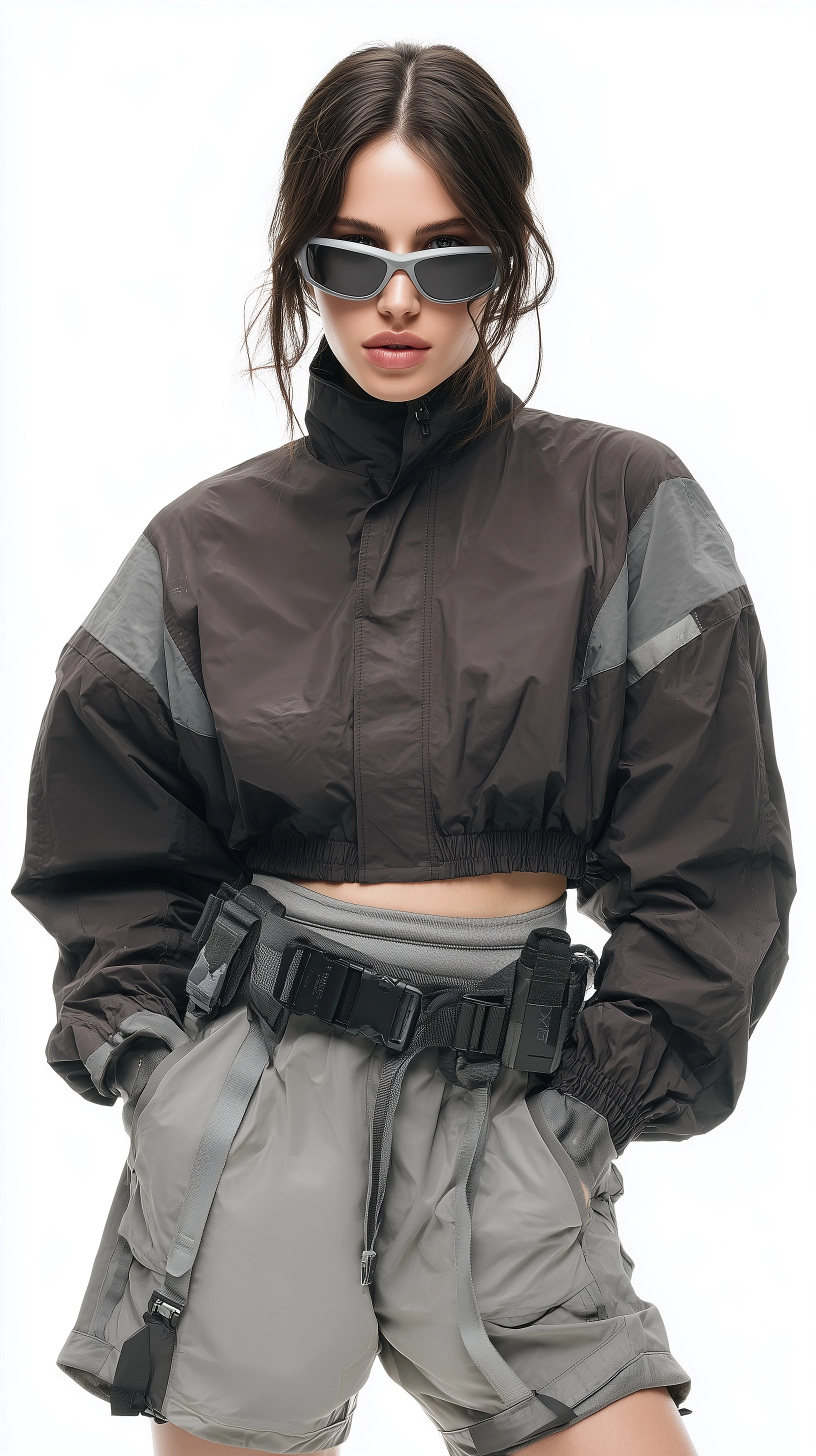 A full body shot from head to toe, complete full body framing, no cropping of head or feet