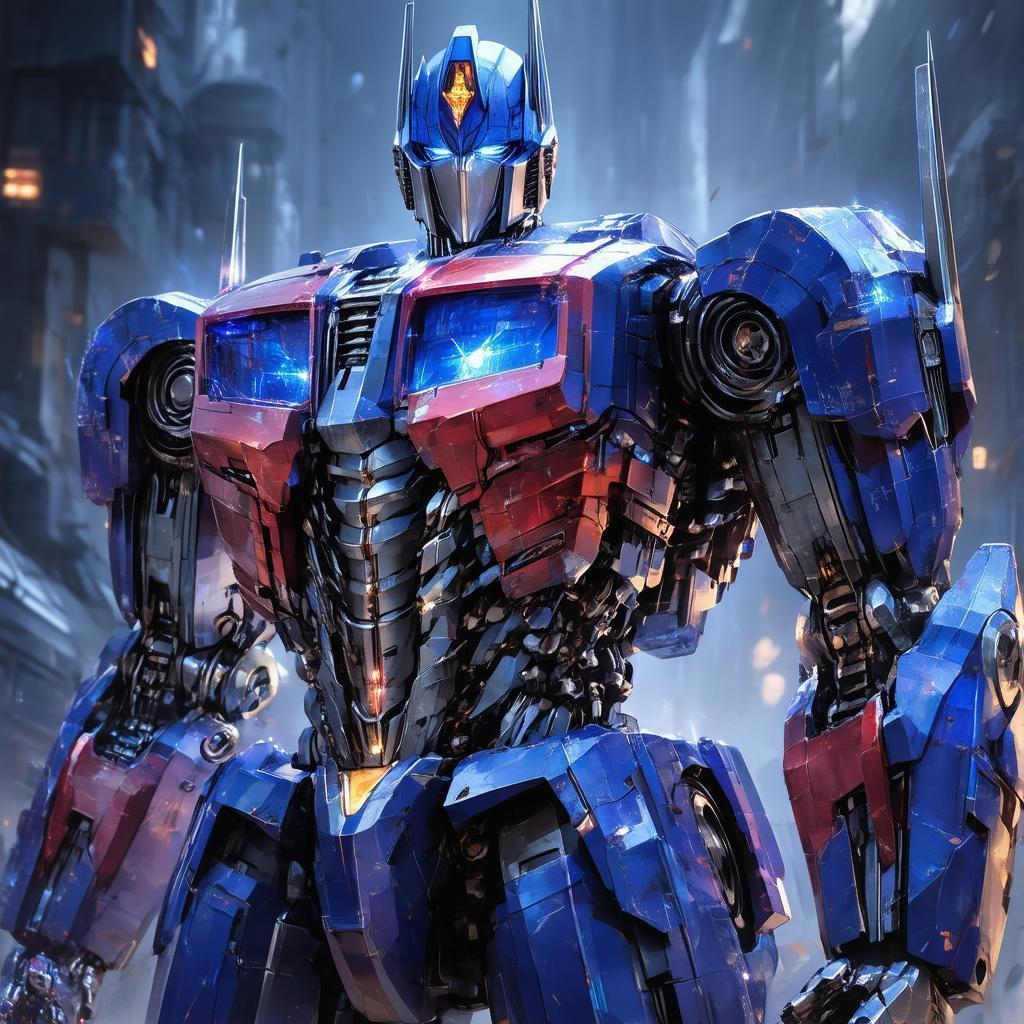 G1 Optimus Prime in Detailed Concept Art