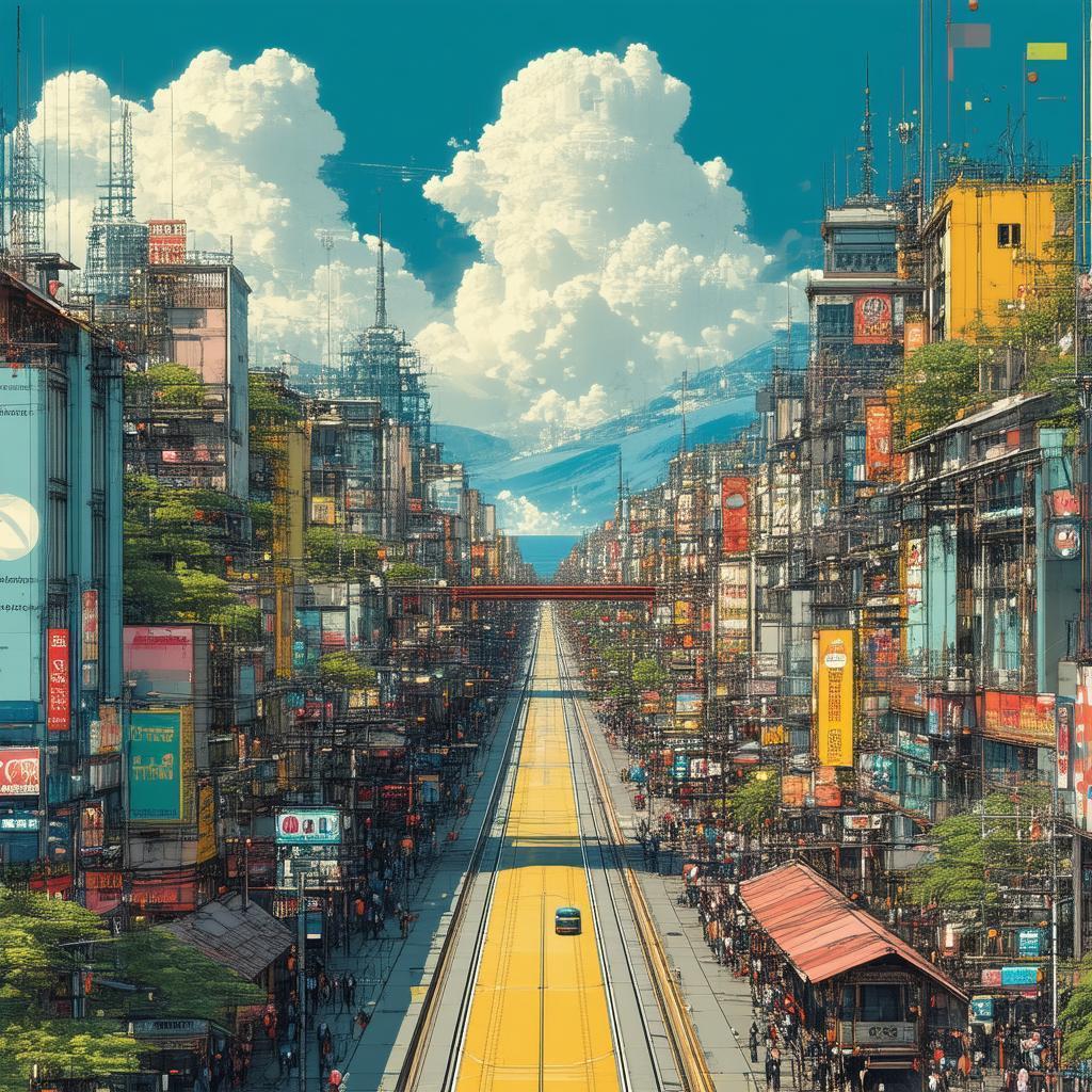 Futuristic Binondo Manila in Hyperreal Detail