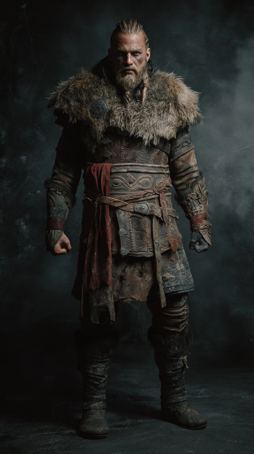 Male viking, cinematic, dramatic