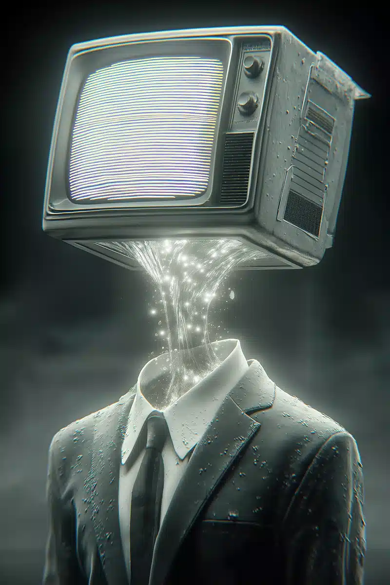 Surreal Retro Man Galaxy 2