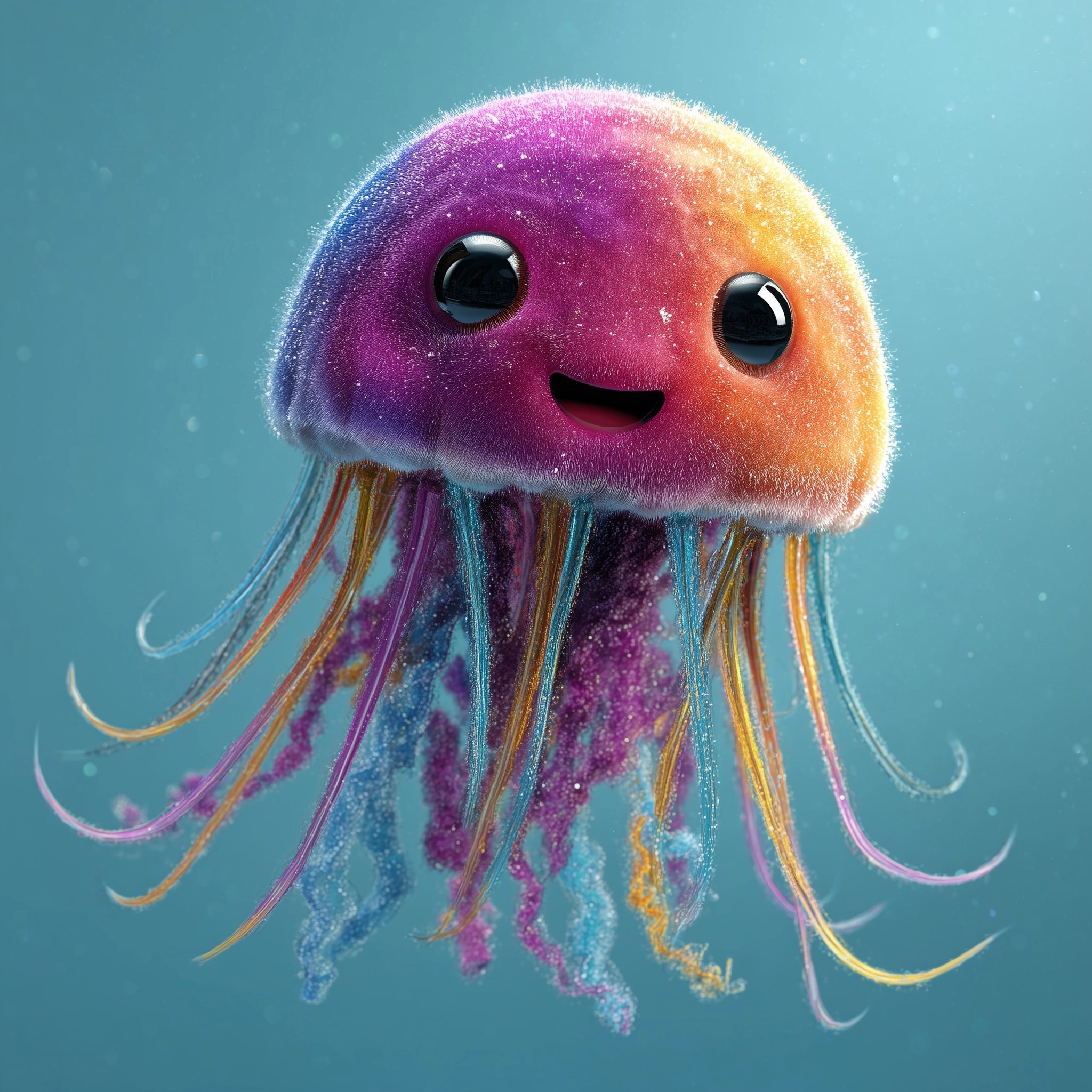 Giggle wiggle jellyfish album cover for a music song