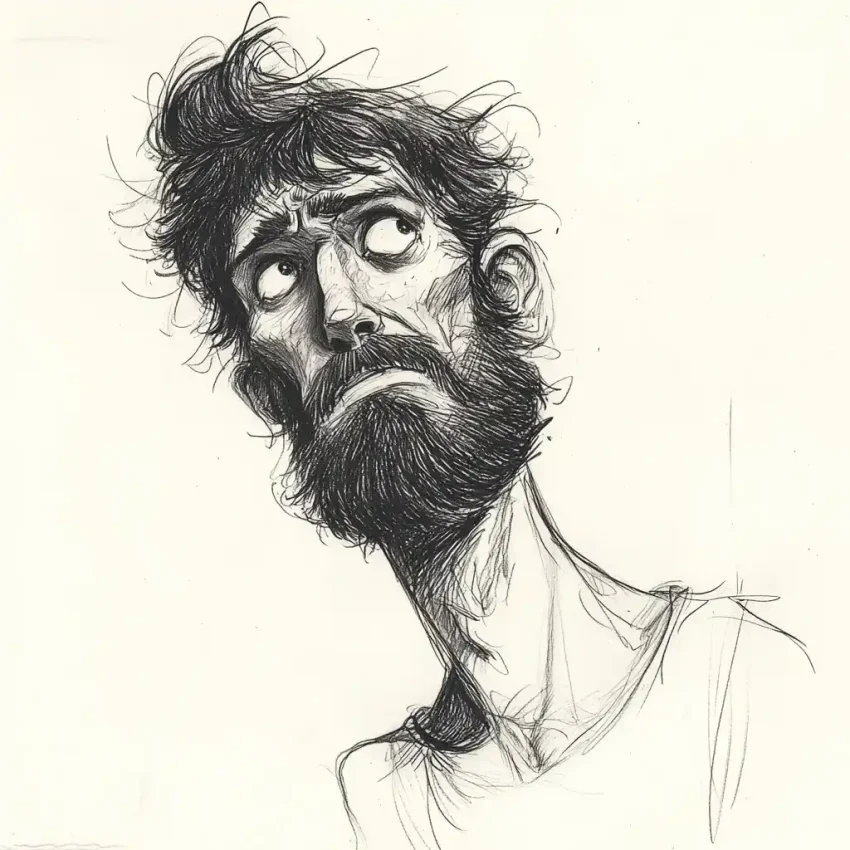 Illustrated Man In Style