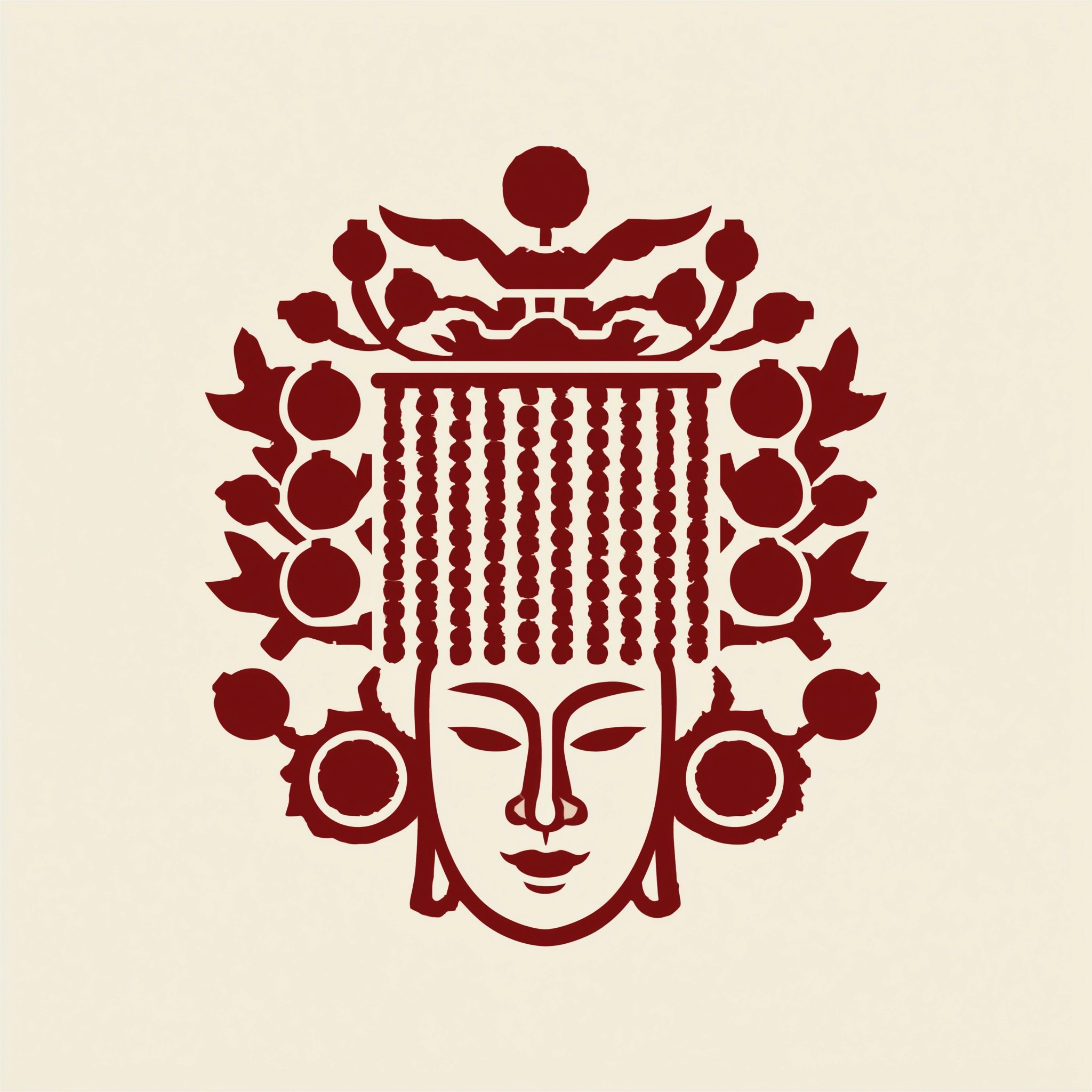 Logo design, emblem mark inspired by Baishatun Mazu