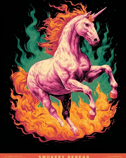 A design for an metal concert t-shirt featuring the text "smokey reaper" and date of october 24