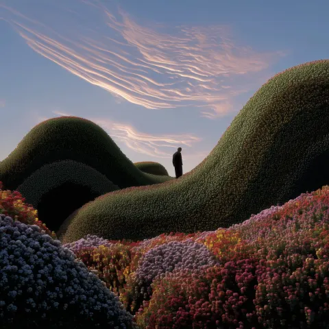 Surreal garden