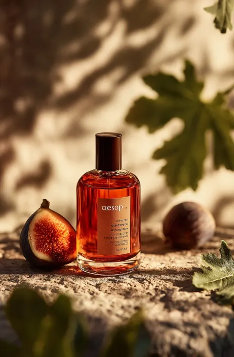 Product photography of aesop's "verse" eau de parfum