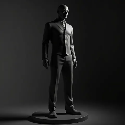 Steve Perry in Minimalist Geometric 3D