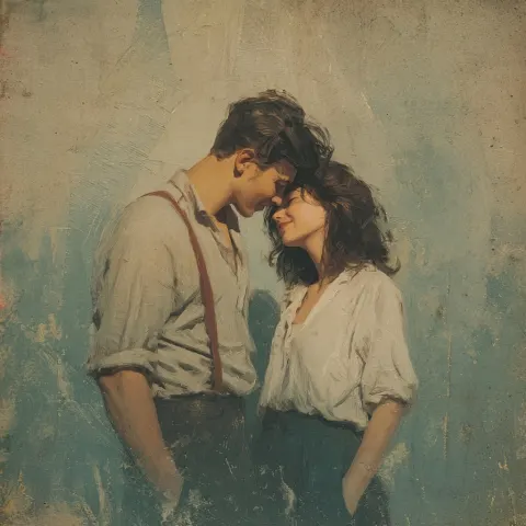You just felt good around someone, a relationship between a man and a woman, spiritual