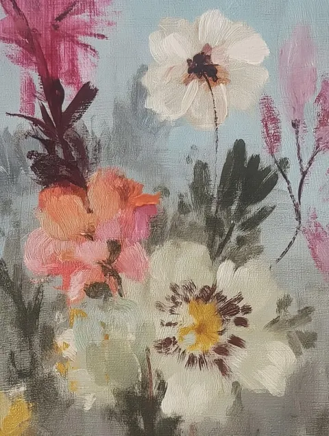 Folk art flower